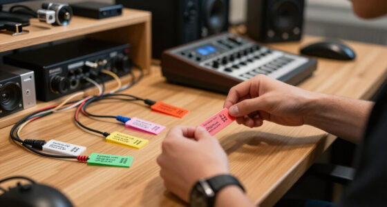 Best practices for label marking cables and accessories