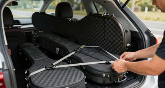 Best practices for securing gear in moving vehicles