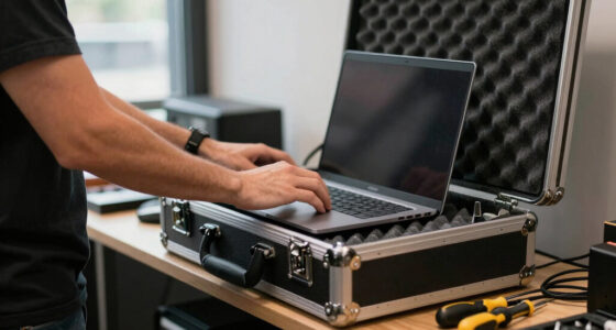 Best Practices for Using Laptop Shelves in Flight Cases
