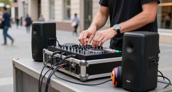 Building a portable DJ kit for street performances
