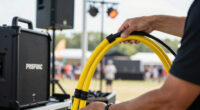 Choosing the right cables for outdoor events