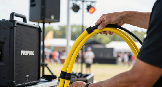 Choosing the right cables for outdoor events