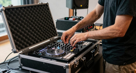 Compatibility guide: Pioneer DDJ-REV7 with various flight cases
