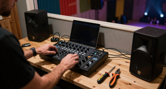 Designing a portable DJ booth for small venues