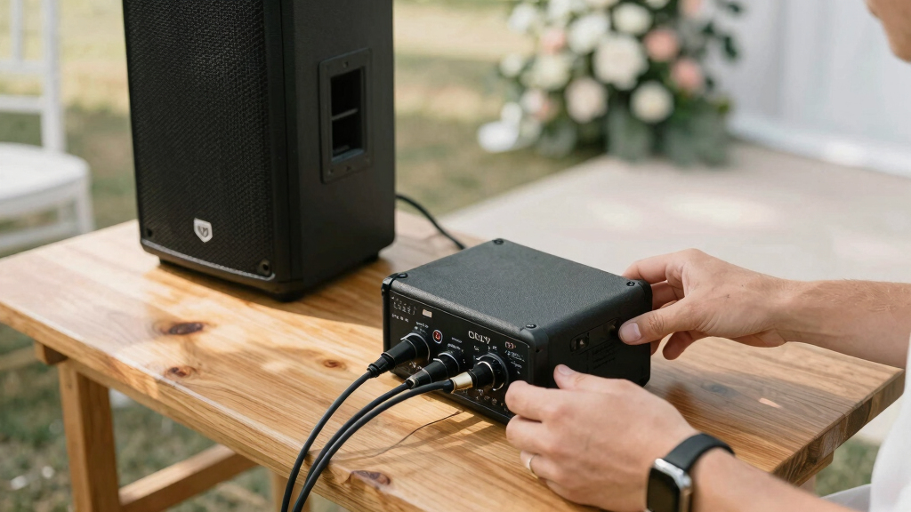 How to Choose the Best Portable PA for Small Weddings