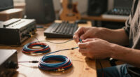 How to pack cables neatly for event transport