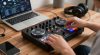 Setting up a lightweight DJ station for small venues