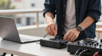 Steps to optimize power management for mobile DJ setups