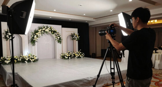 Workflow for quick setup and teardown at weddings