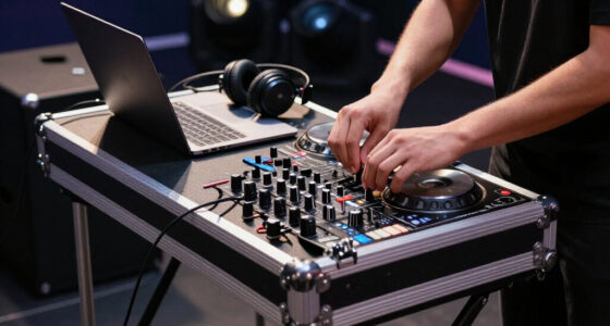 Best lightweight DJ tables for quick setup at events