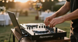 Creating a compact, efficient setup for wedding DJ gigs