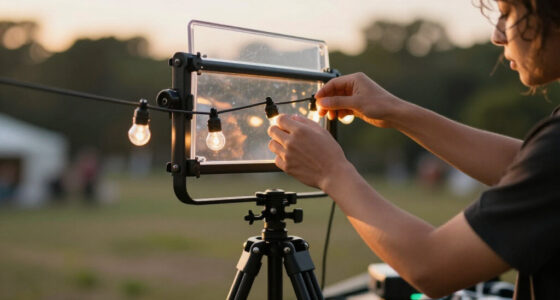 Transport considerations for fragile lighting effects in mobile setups